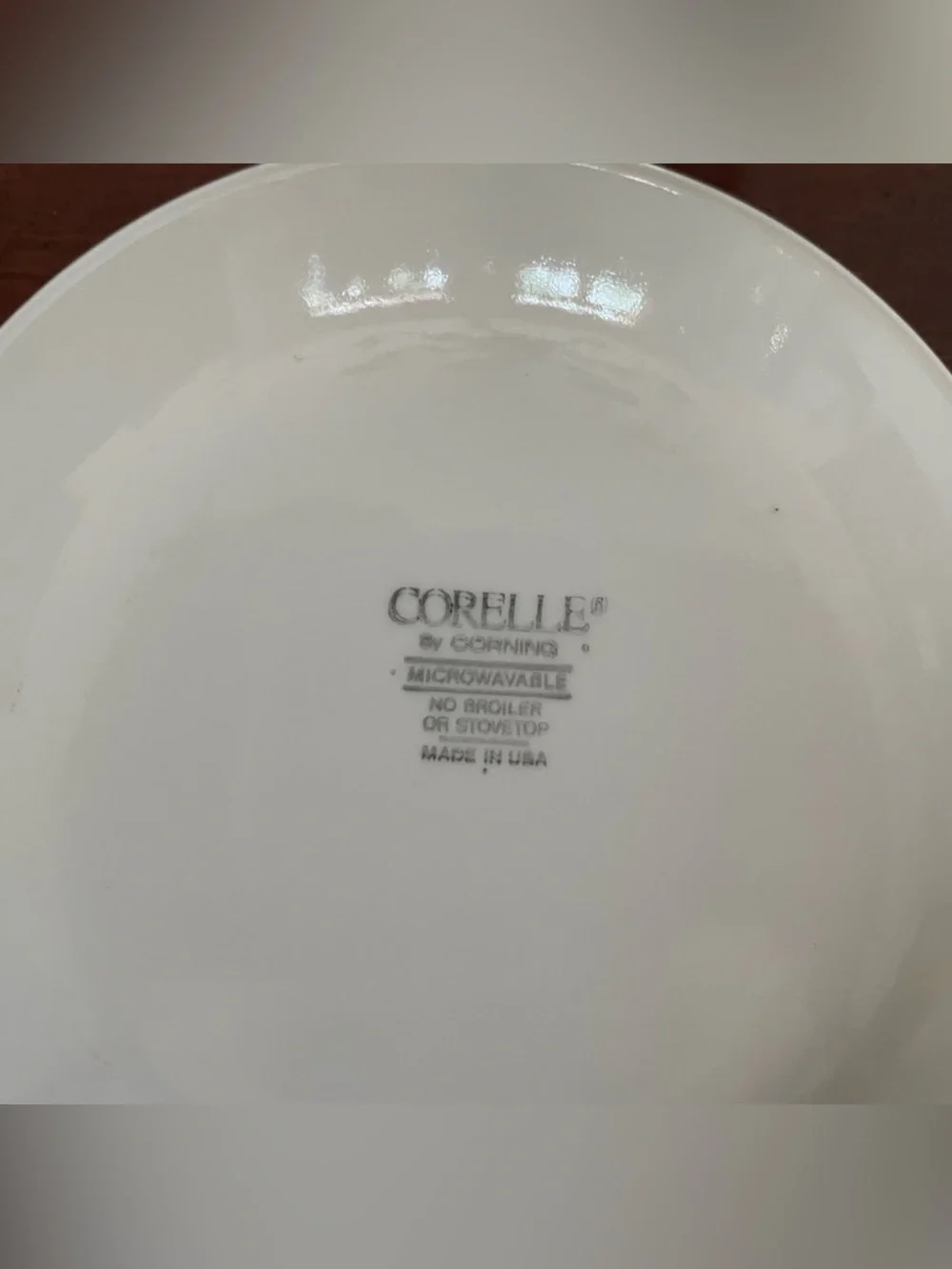 Corelle (6) Winter Frost White Bread & Butter Plates 6¼” , excellent condition